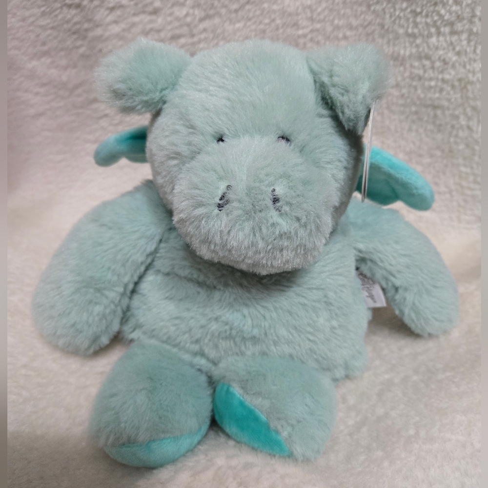 Goldessence Limited Ceramic Beads Warming Cooling Pig With Wings Plushy NWT